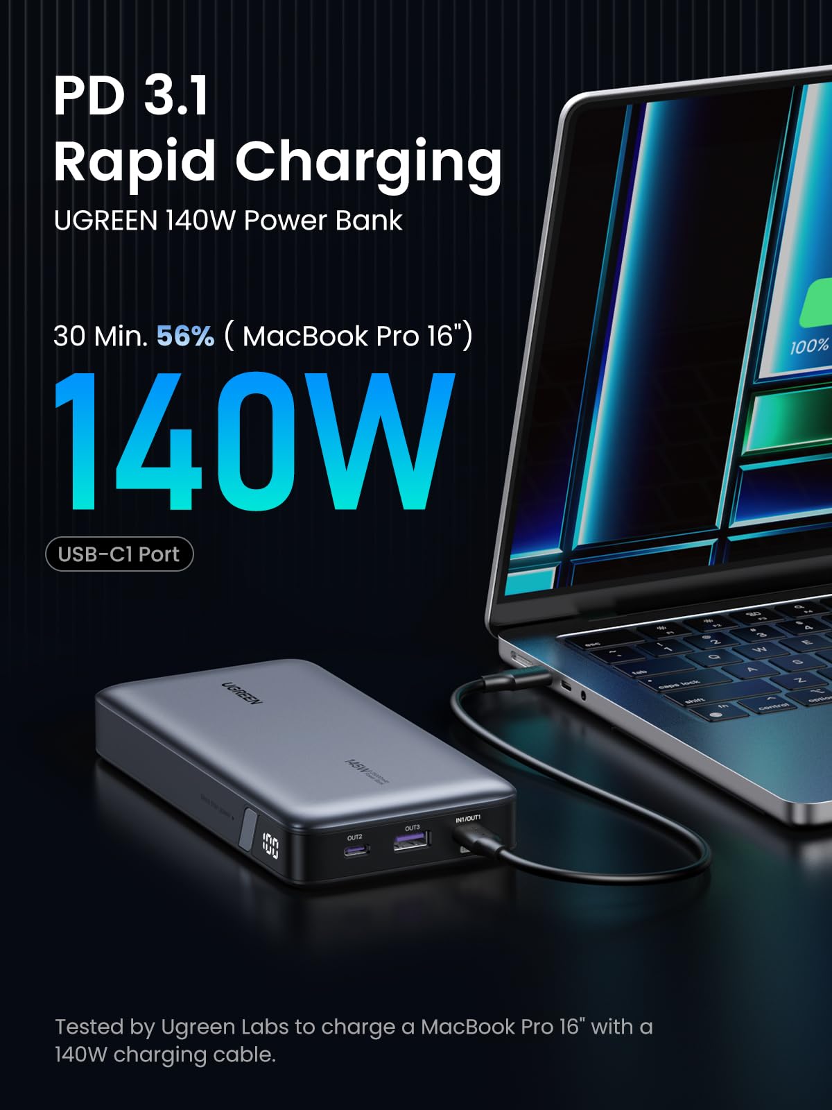 UGREEN 25,000mAh Power Bank product